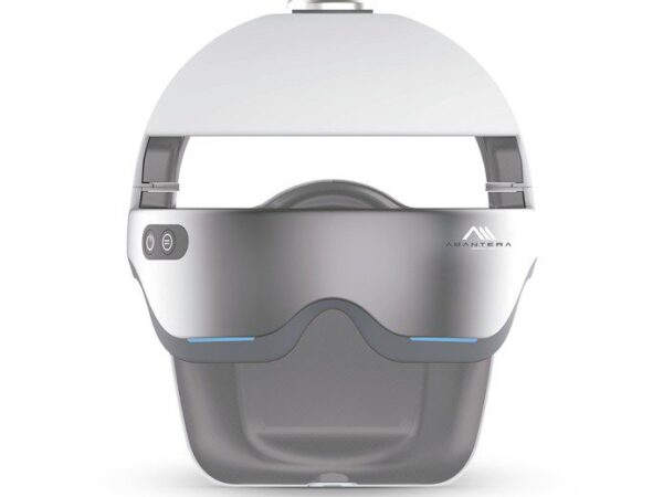 Casco de masaje cabeza cervicales presoterapia con ondulacion