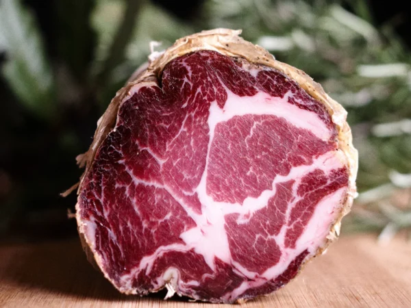 Capocollo stagionato 5 mesi di maiale nero brado