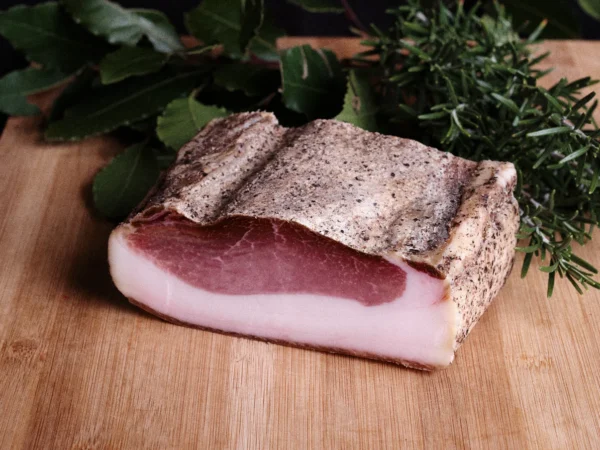 Lonza tesa di maiale nero brado