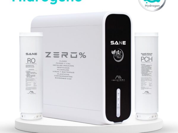 Hpurificador zero sane detox flujo directo 600gpd hidrogeno enriquecido