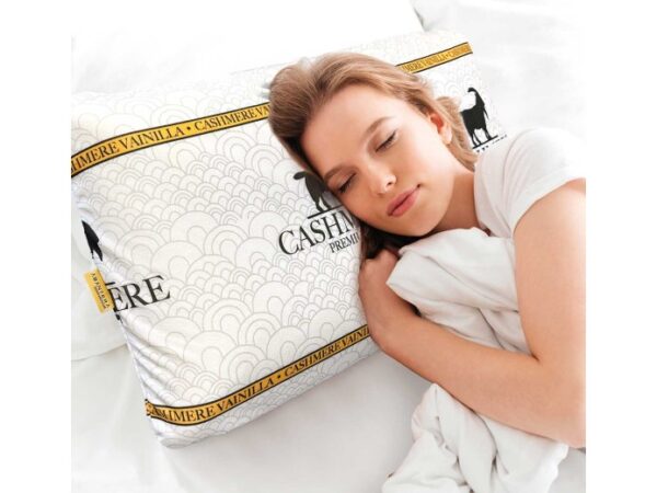 Almohada viscoelastica perforada cashmere