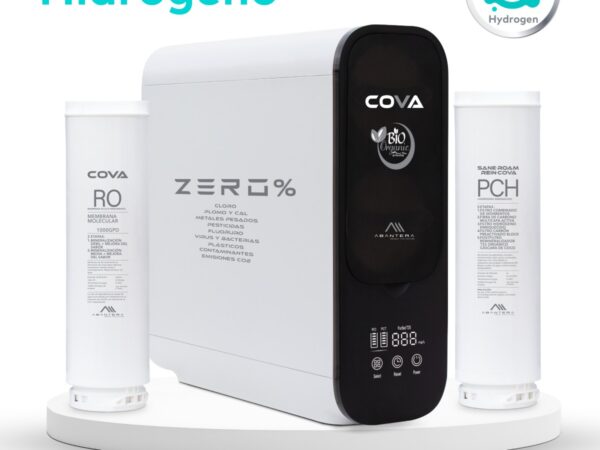 Purificador zero cova detox flujo directo 1000gpd hidrogeno enriquecido