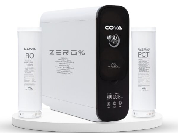 Purificador zero cova flujo directo 1000gpd antical y desincrustante