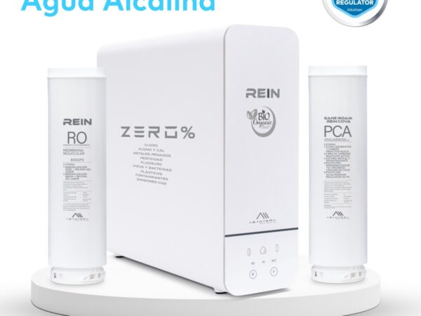 Purificador zero rein alcalinizador flujo directo 800gpd antical desincrustante alcalinizador regulador ph