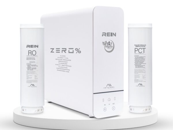 Purificador zero rein flujo directo 800gpd antical desincrustante