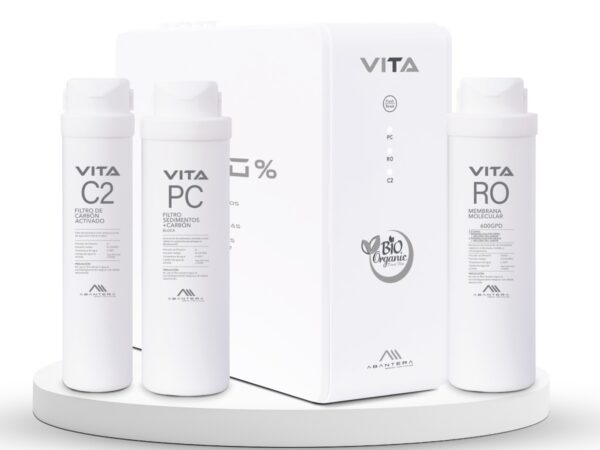 Purificador zero vita flujo directo 600gpd