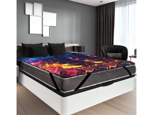 Topper viscoelastico treatment bioclinic turmalina y algas marinas