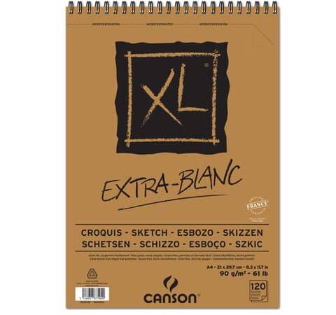 Al spirale 120fl xl extra a4 90g croquis
