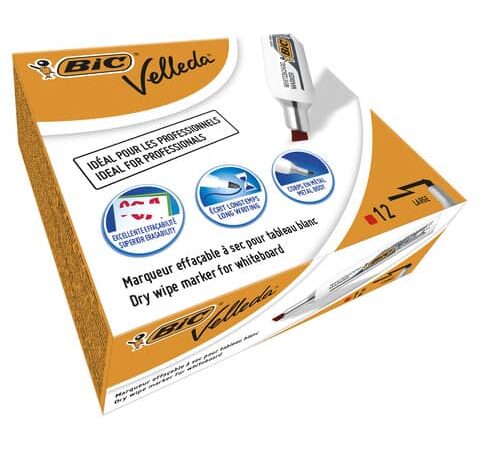 Bic 1781 velleda metal chisel bic velleda 1781 whiteboard marker