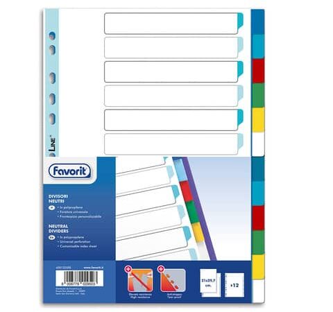 Interc. neutres elba a4+ 6 positions pp 12/100 ass