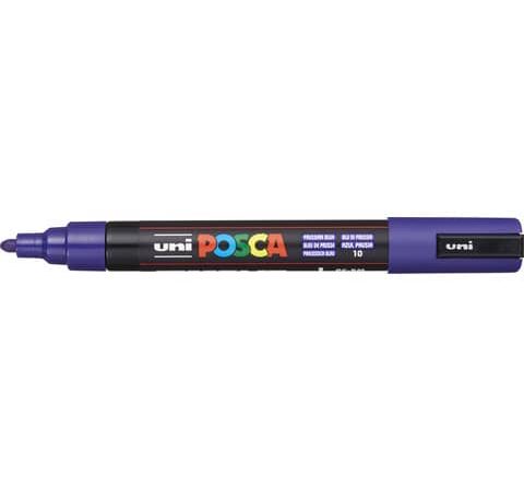 182525 paint marker uni posca pc 5m prussian bl
