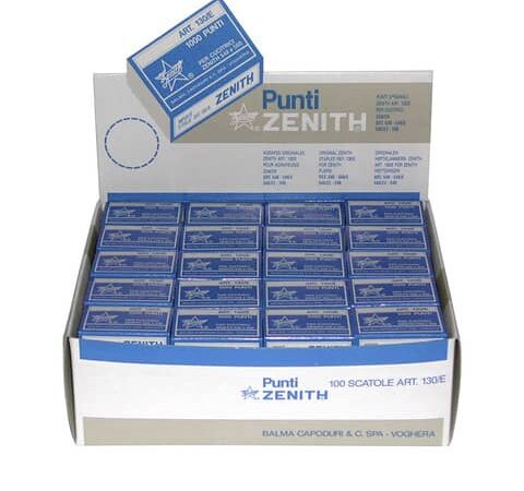 Punti metallici zenith art. 130/e s100