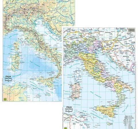 Italia scolastica da banco bs01p belletti