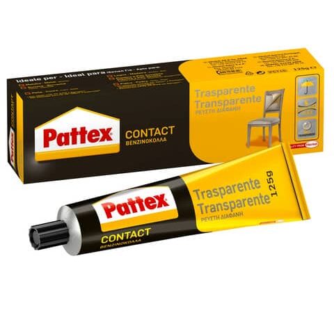 Pattex contact transparent 125g