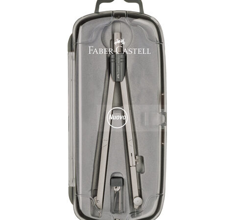 174611 compass brass "tech" both legs jointed, silver