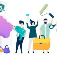 Bioedilizia,sfondo logo