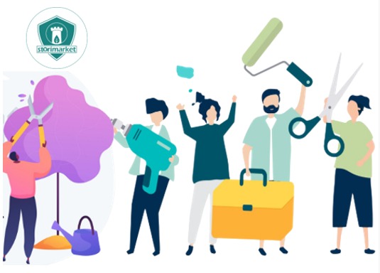 Bioedilizia,sfondo logo